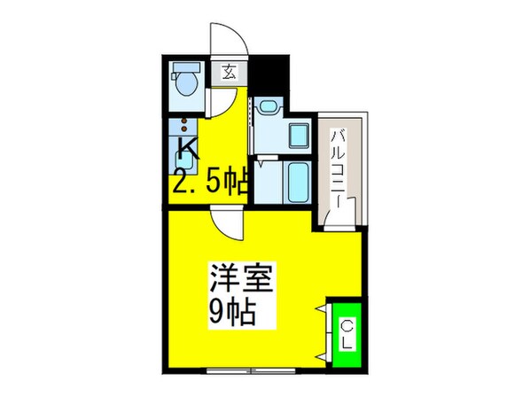 フジパレス沢ノ町Ⅱ番館の物件間取画像